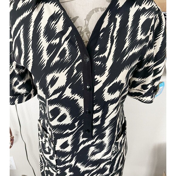 My Le Fashion Womens Dress Small Old Money Retro Artsy Career Mod 60's Inspired - Picture 5 of 16